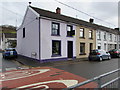 Colourful corner house in Pentrebach