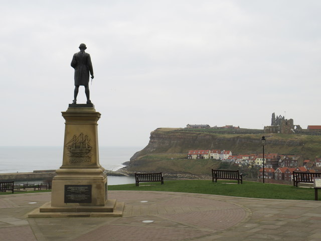 Captain Cook statue, Whitby