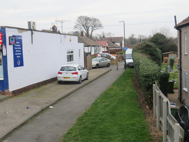 Path at Ormesby, Middlesbrough