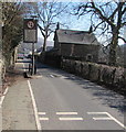 Give way to oncoming vehicles, Commercial Street, Bedlinog