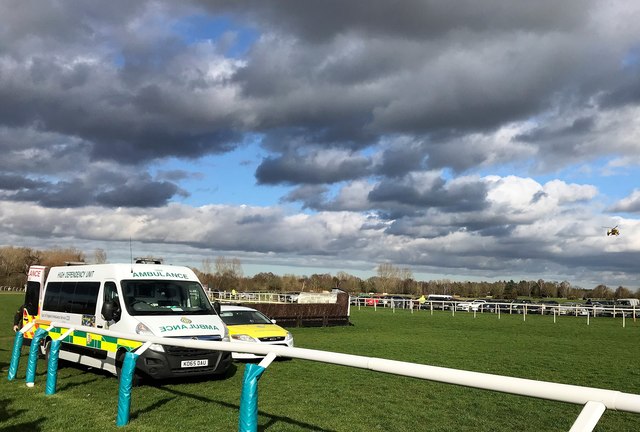 Medical emergency at Fakenham Racecourse