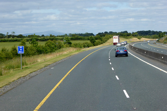 M9 Motorway towards Junction 5