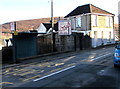 Mountain Ash Road bus stop and shelter, Abercynon