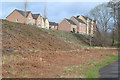 New housing on the site of former Radyr railway sidings