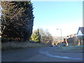 Looking down Lister Lane from Lodore Road