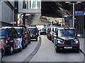 Taxis outside New Street Station