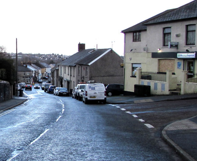 Down Commercial Street, Pontnewydd,... © Jaggery :: Geograph Britain ...