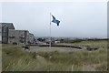 Flag beside South Beach