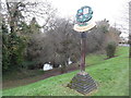 TL4856 : The Village Sign at Cherry Hinton by David Hillas