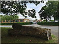 Entrance to staff car park, Endeavour House, Fordbridge Road, Kingshurst