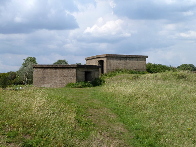 Defence electric light buildings at... © Robin Webster :: Geograph ...