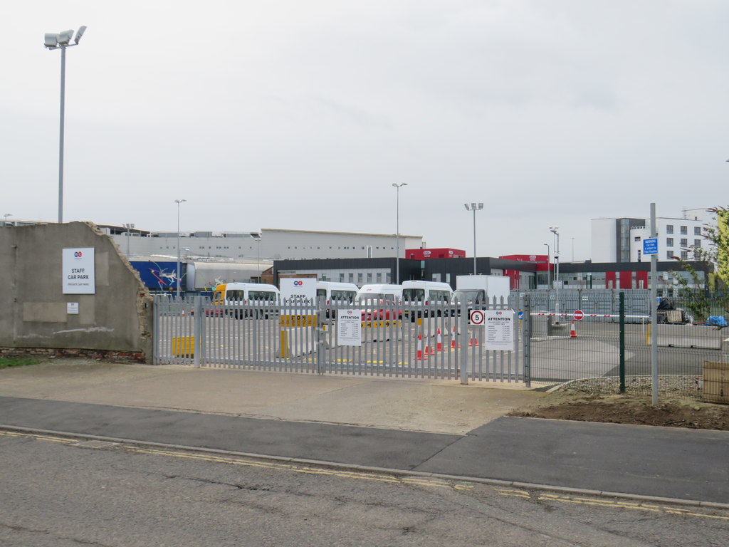 Car park entrance, Middlesbrough © Malc McDonald cc-by-sa/2.0 ...