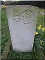 St Peter, Hersham: CWGC grave (v)