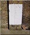 Old Boundary Marker by Hamlets Way, Stepney