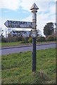 Old Direction Sign - Signpost by Woodhill, Congresbury