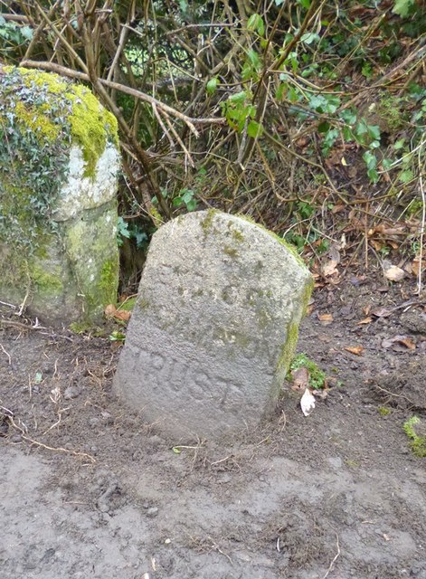 Old Boundary Marker by Chichacott Down Bridge