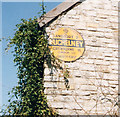 Old circular AA Sign on Law Lane, Muchelney