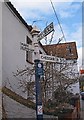 Old Direction Sign - Signpost by The Borough, Wedmore