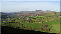 View towards Llantysilio Mountain from Castell Dinas Bran