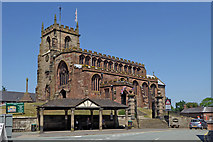 SJ6543 : Parish Church of St James the Great in Audlem, Cheshire by Roger  D Kidd