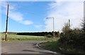 Doesgate Lane at the junction of Lower Dunton Road