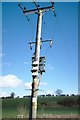 SK9924 : Power Pole by Bob Harvey