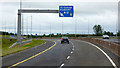 S5854 : Southbound M9 approaching Junction 8, Kilkenny by David Dixon