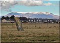 NH5348 : Standing Stone at Windhill by valenta