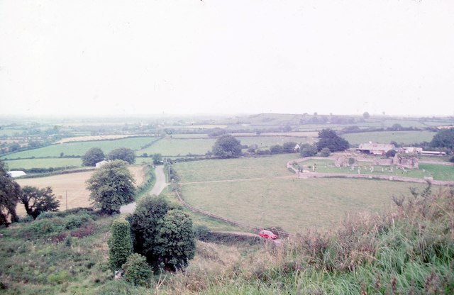 Motte view north - Knockgraffon,  County Tipperary