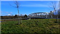 Pedestrian/cyclist bridge at Auchinraith Roundabout