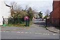 Entrance drive to St. Ambrose Catholic Primary School, Leswell Street, Kidderminster, Worcs