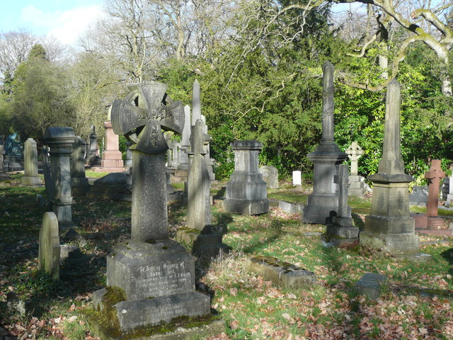 Monuments in Lawnswood Cemetery, Adel