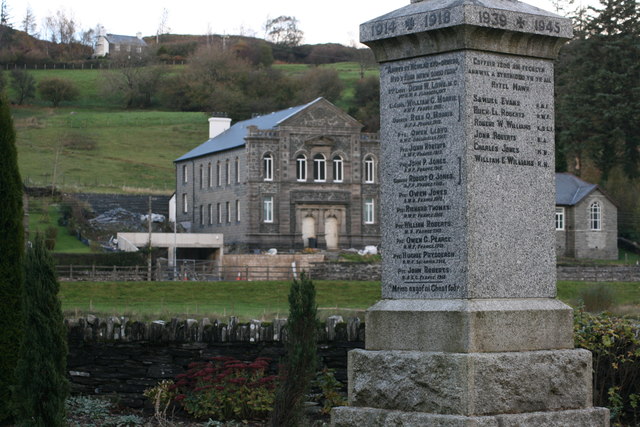 Dolwyddelan war memorial