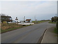 Main Road (B1200) and The Prussian Queen PH at Saltfleetby All Saints