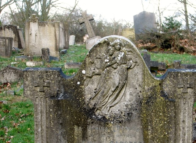 Gravestone symbolism (Angel)