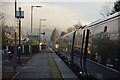 Train Waiting at Platform 1 of Pitlochry Railway Station, Scotland