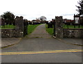 SM9516 : Entrance to Prendergast Cemetery, Haverfordwest by Jaggery