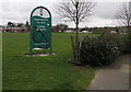 Pembrokeshire Archives/Archifdy Sir Benfro direction sign, Haverfordwest