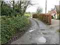 Track and footpath at Hey