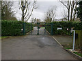 Entrance to Plymouth Brethren church