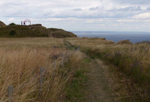 Cleveland Way at Hunt Cliff
