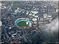 The Oval cricket ground from the air