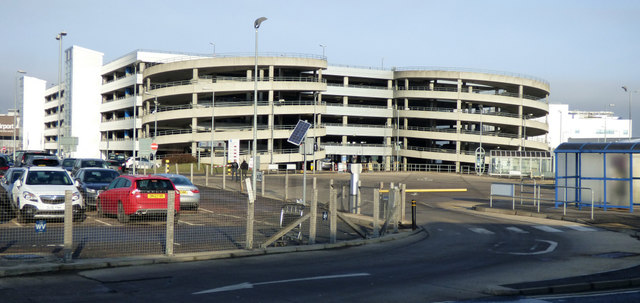 Edinburgh Airport multi-storey car park © Thomas Nugent :: Geograph