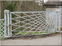 SH5571 : A Thomas Telford sunburst gate, Treborth by Meirion