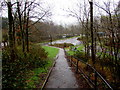 Path descending towards Senghenydd turning circle