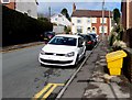 Yellow grit box in Machen