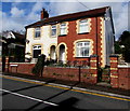 Semis above Commercial Road, Machen