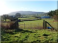 Farmland between the Mountain Road and the B113 at Cloughoge