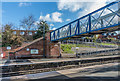 Restored footbridge, Ludlow Station