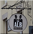 Sign for the Alb, Shrewsbury